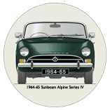 Sunbeam Alpine Series IV 1964-65 Coaster 4